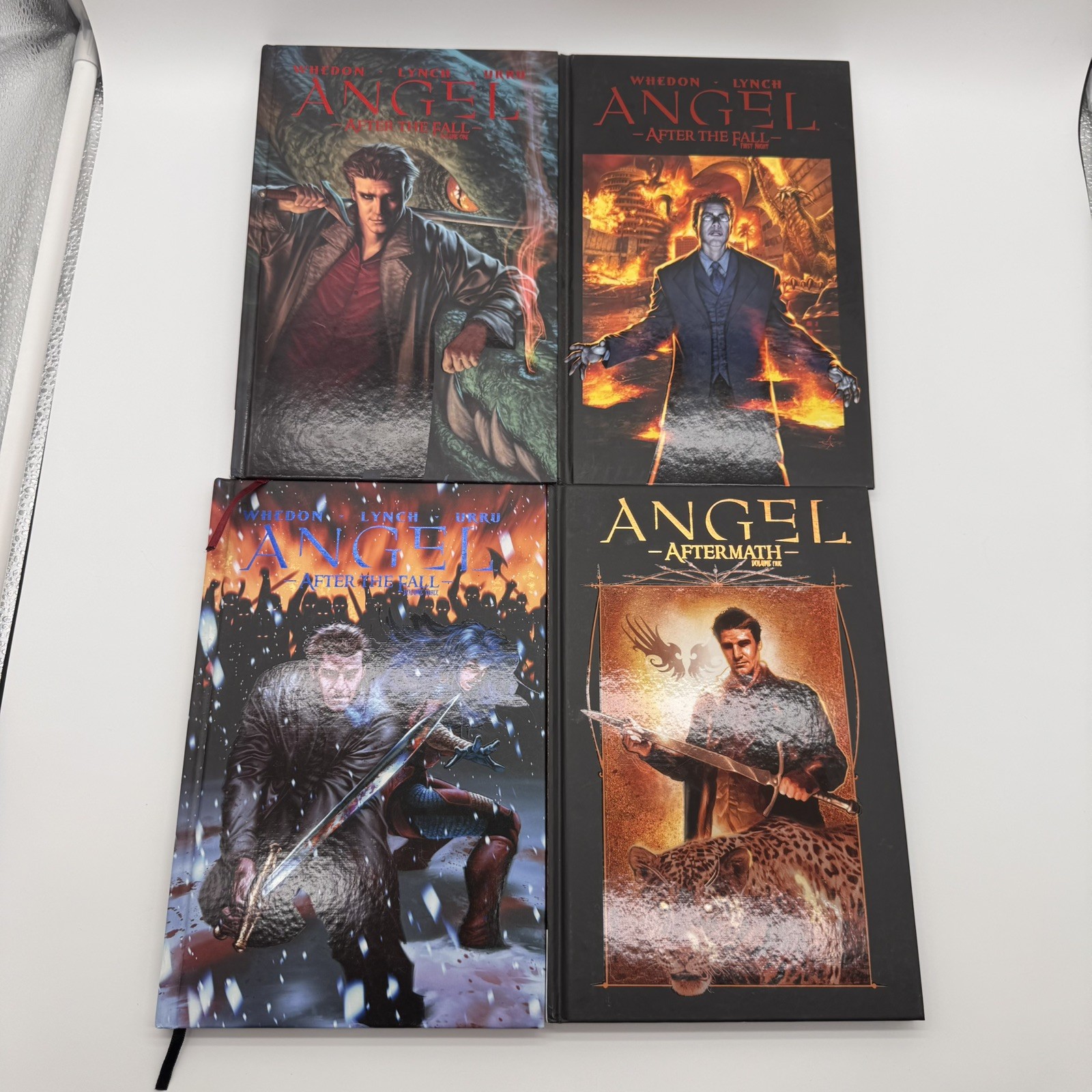 Angel After The Fall Hardcover Volume 1 - 3, 5 Graphic Book Lot IDW 
