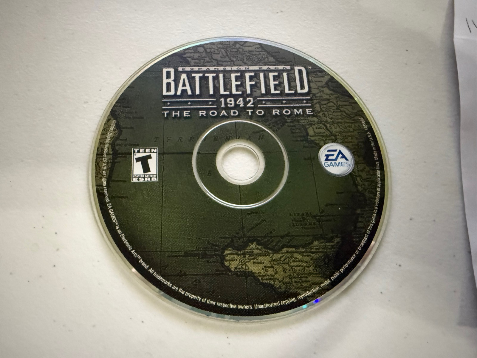 Battlefield 1942 The Road to Rome Expansion Pack (PC, 2002) NO TRACKING #1421