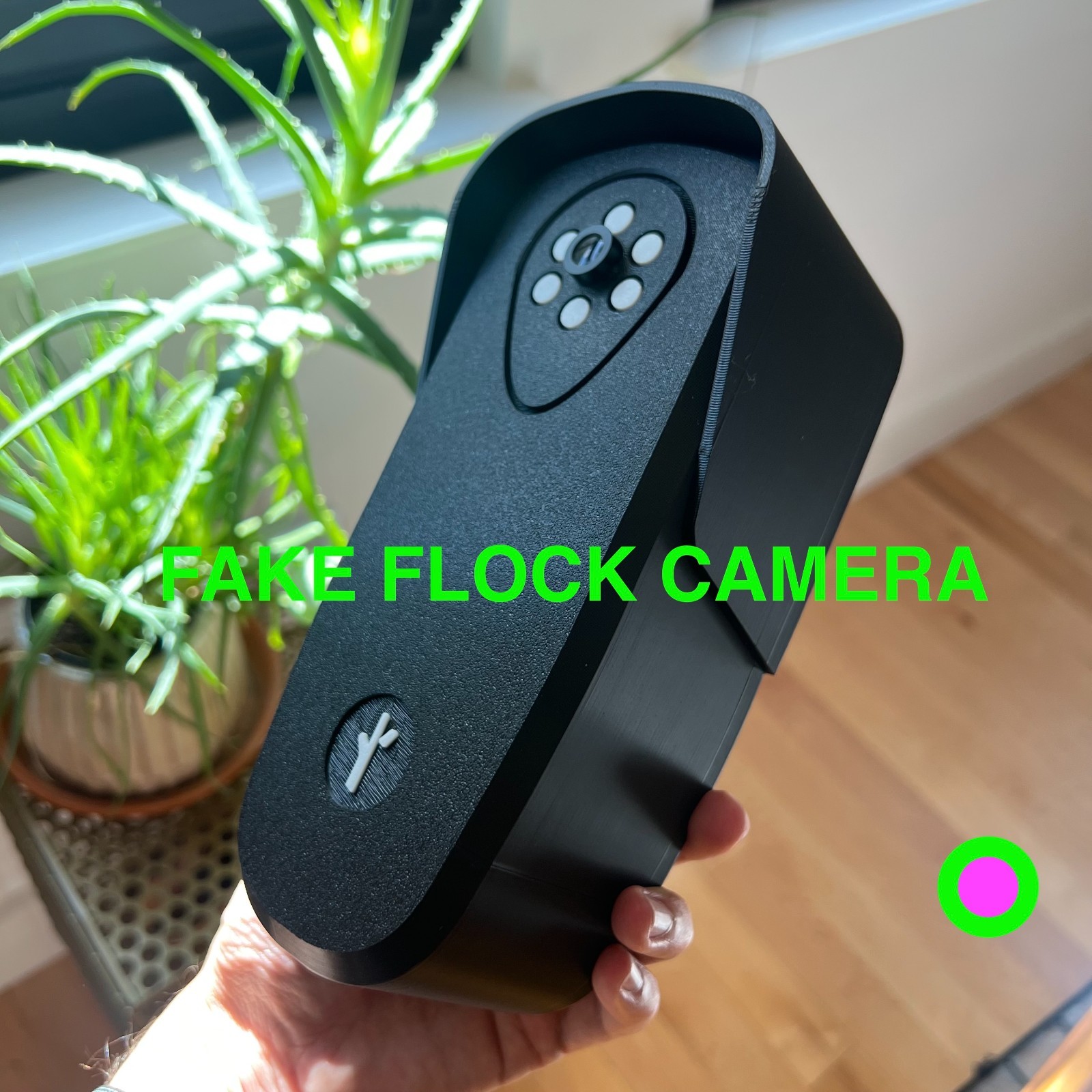FAKE FULL SIZE  Flock Safety Camera-Inspired | Non-Functional #DEFLOCK
