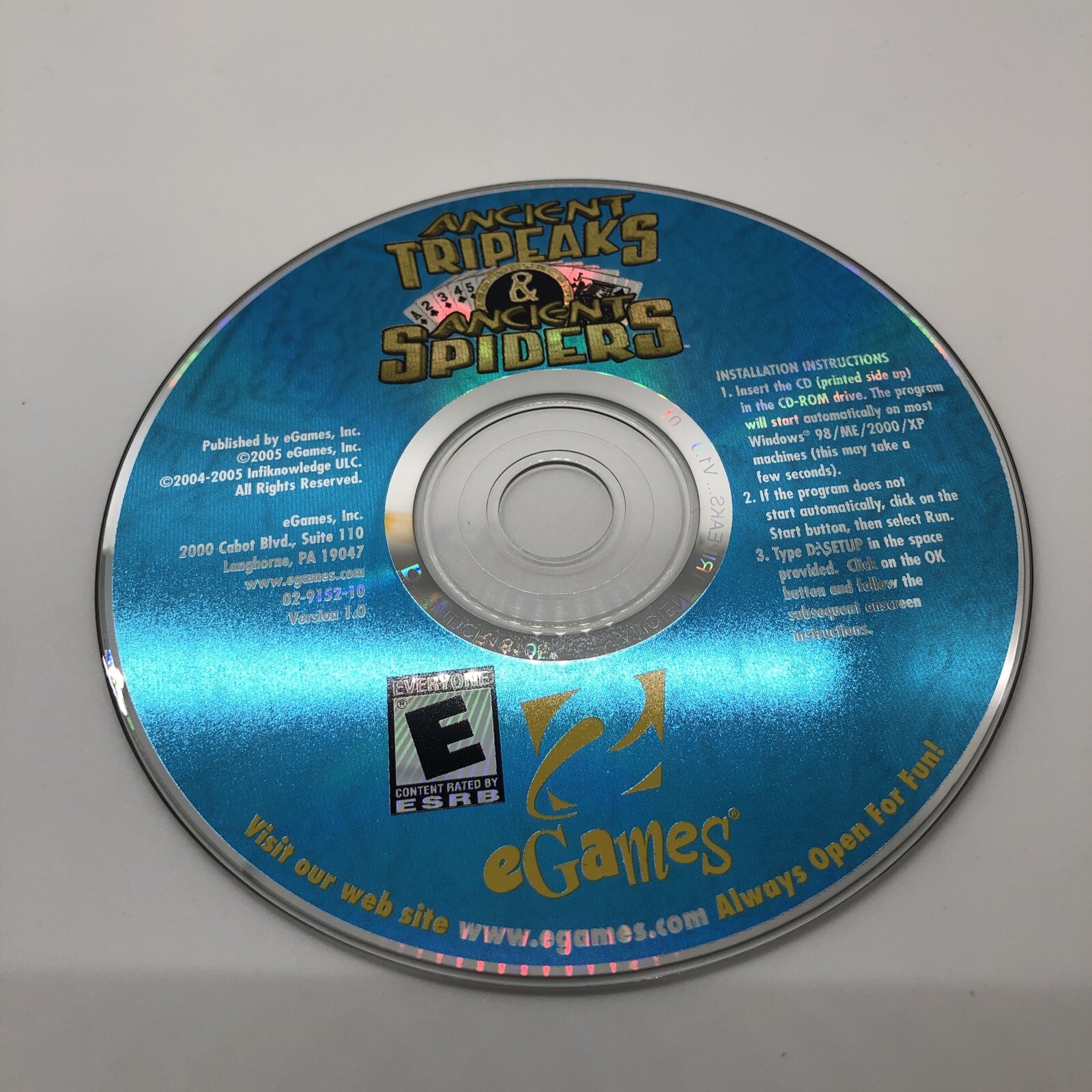 Ancient Tripeaks & Ancient Spiders PC Game