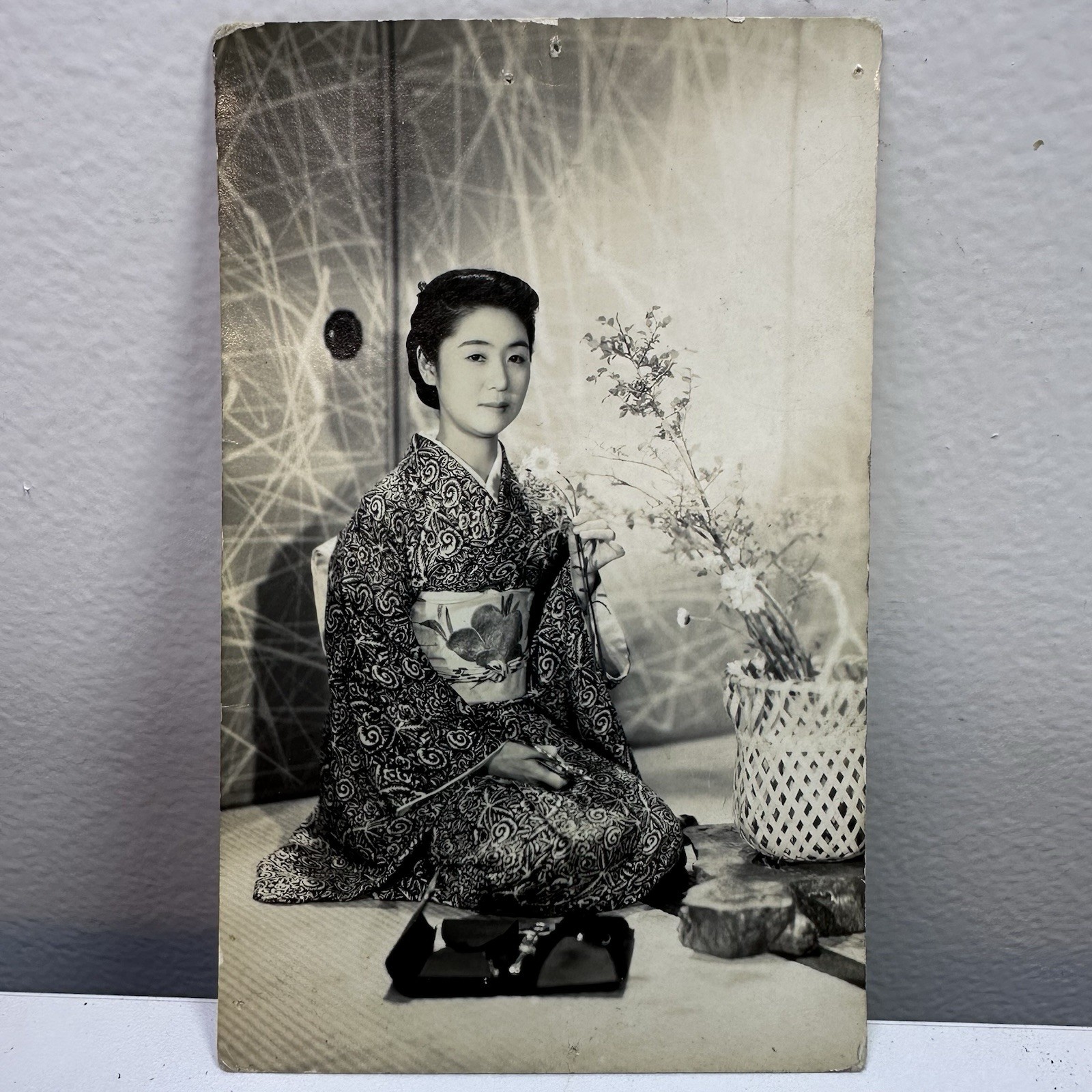 Original Kinuyo Tanaka Early Photo RPPC Japanese Actress Film Director Japan