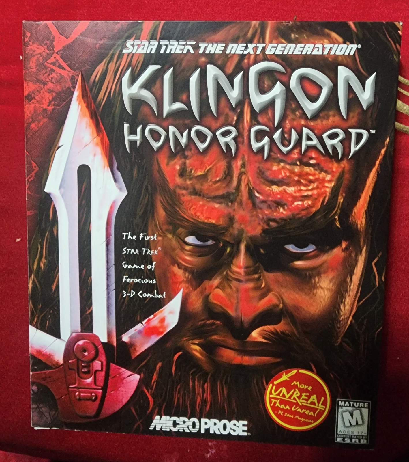Star Trek Klingon Honor Guard (1998) PC Big Box NEW Factory Sealed US Retail