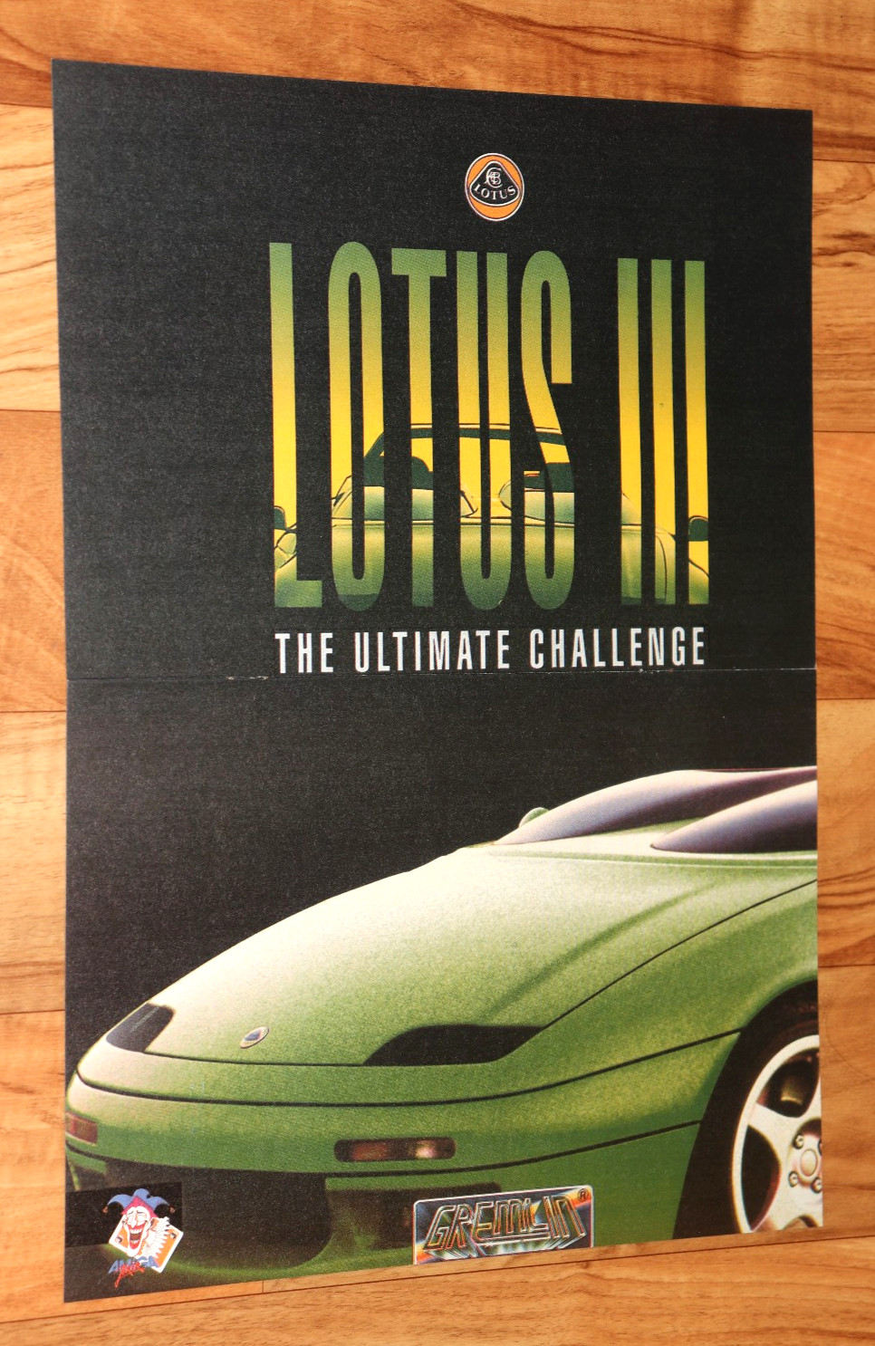 1992 Lotus III 3 The Ultimate Challenge The Ultimate Cell Simulation old Poster