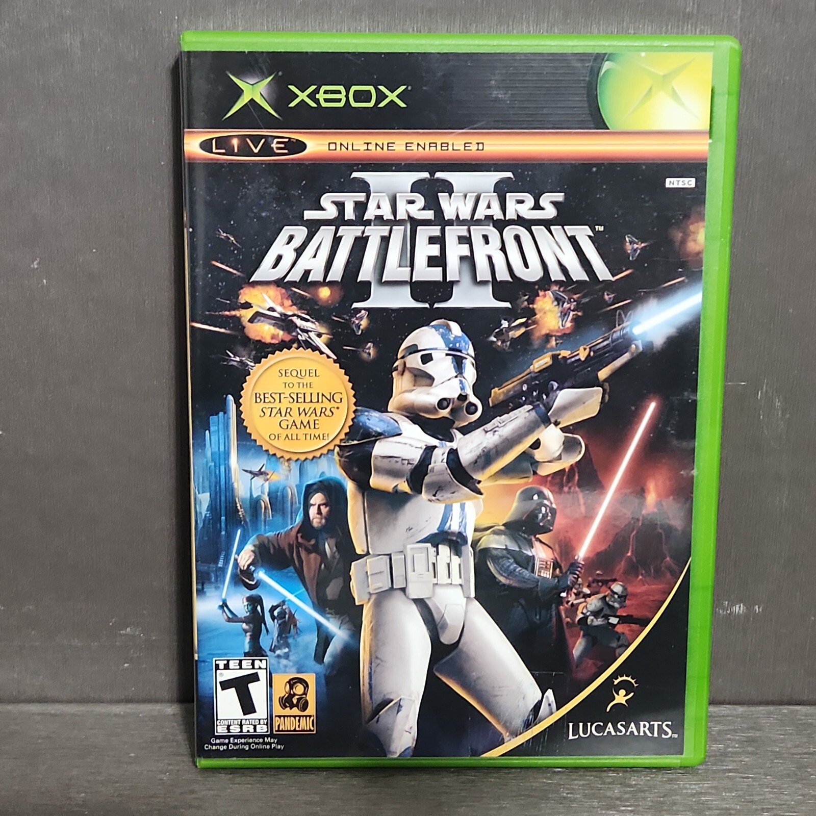 Star Wars Battlefront II 2 XBOX Game CIB Original