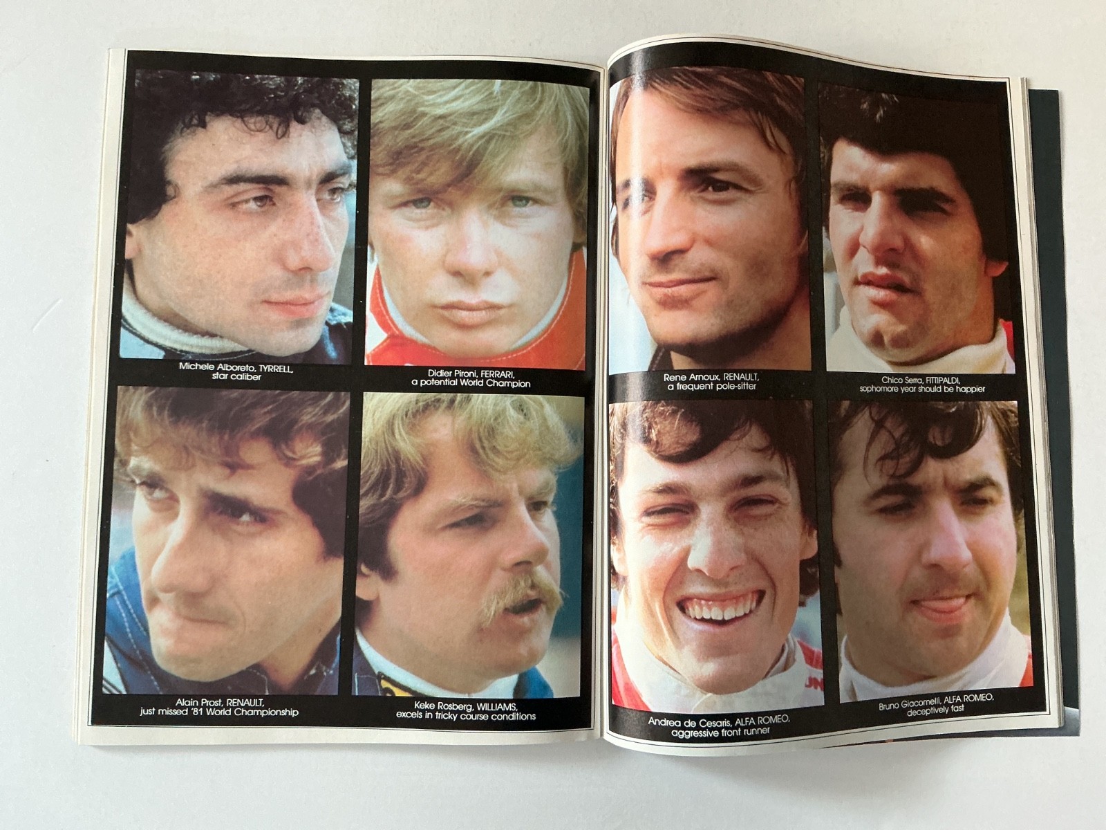 Vintage FIA Formula 1 Detroit Grand Prix Official Racing Program-June 4-6 1982