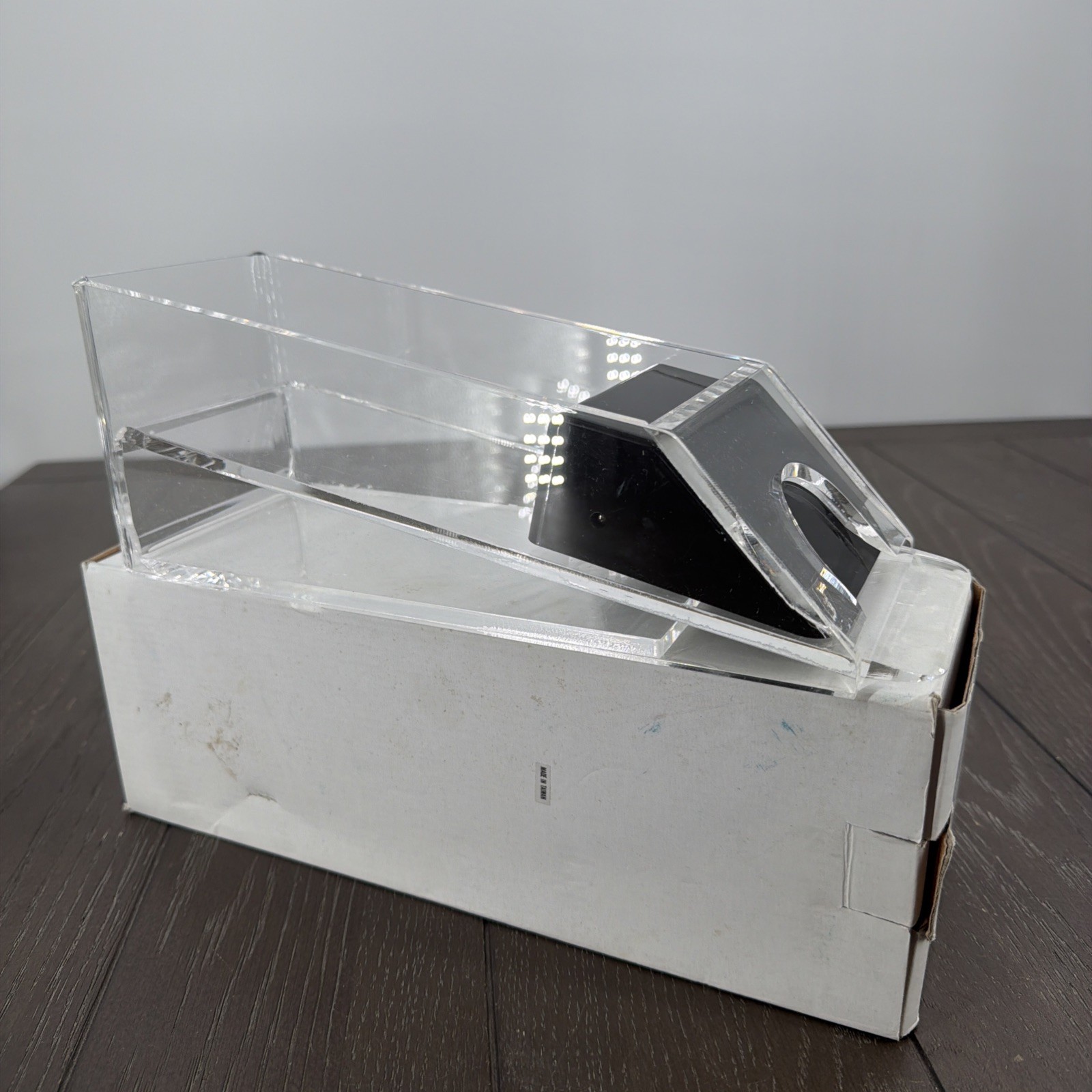 6-Deck Acrylic Blackjack Dealing Shoe Casino, Professional Dealer Accessory