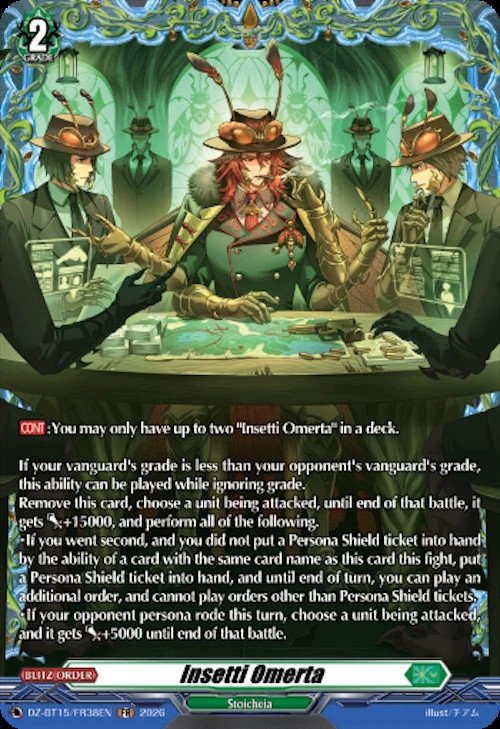 Insetti Omerta (FR) (DZ-BT15/FR38EN) (DZ-BT15)