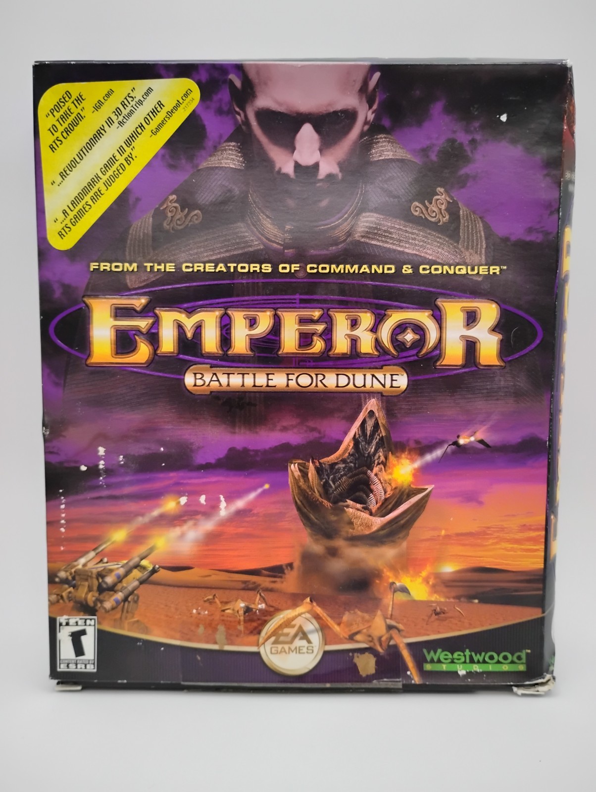 Emperor: Battle for Dune (2001 PC) - Westwood Studio - Manual Included