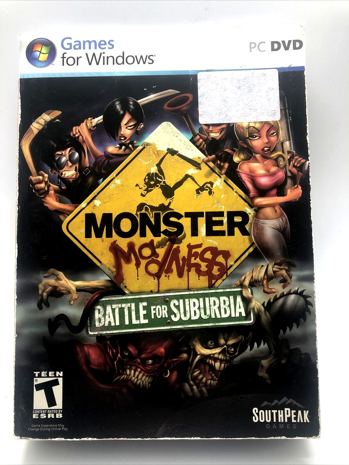 Monster Madness Battle for Suburbia PC game New Sealed Fast 