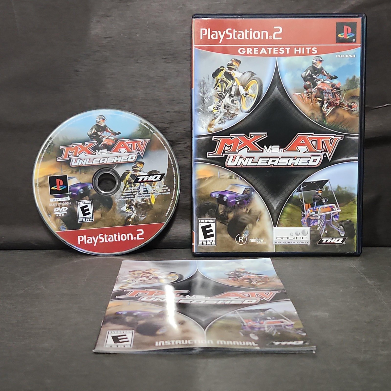 MX Vs. ATV Unleashed Sony PlayStation 2 PS2 Game CIB