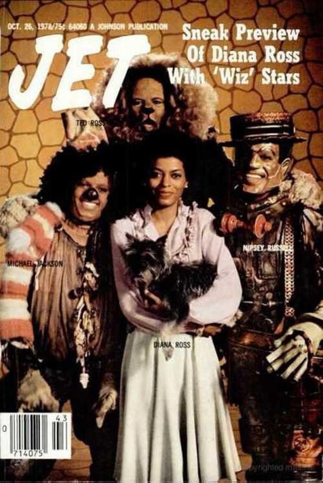 The Wiz JET Cover Magnet – 1978 Diana Ross & MJ Movie Preview 2.5x3.5”