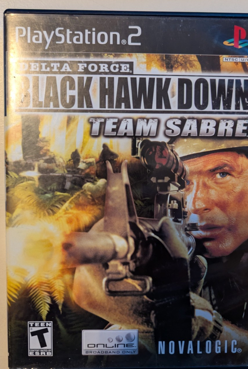 Delta Force: Black Hawk Down -- Team Sabre (Sony PlayStation 2, 2006) - Tested