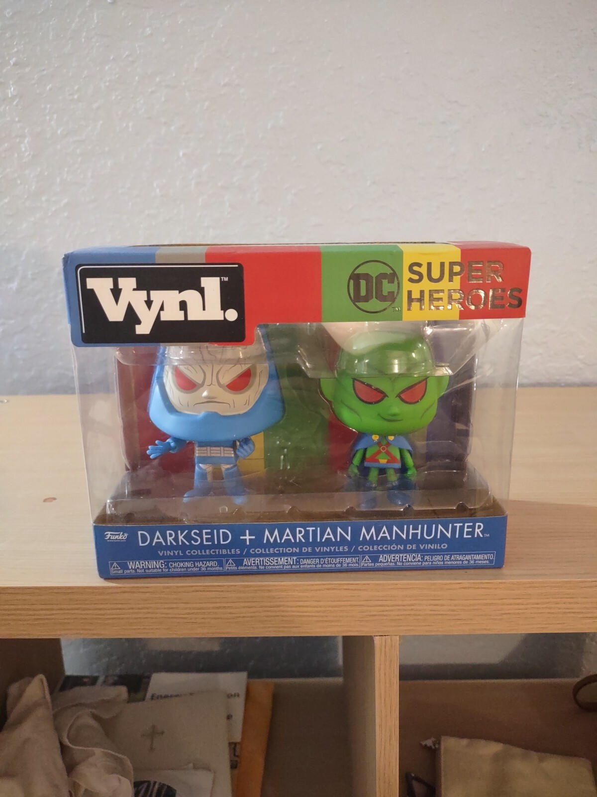 Funko Vynl DC Super Heroes darkseid & manhunter 2 Pack 