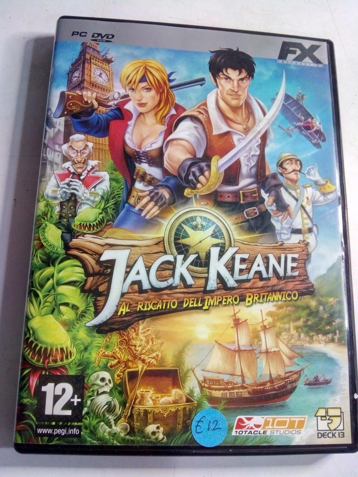 JACK KEANE RANSOM OF THE BRITISH EMPIRE PC GAME DECK13