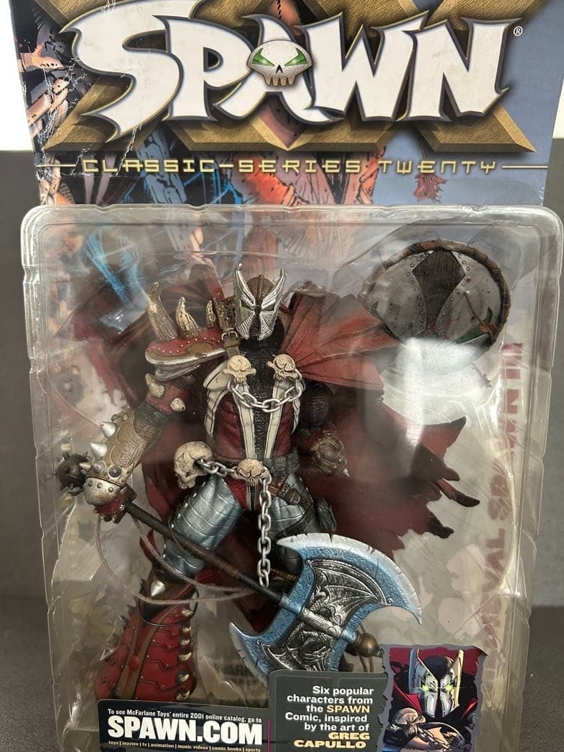McFarlane Toys Spawn Action Figure Greg Capullo Artwork New Sealed