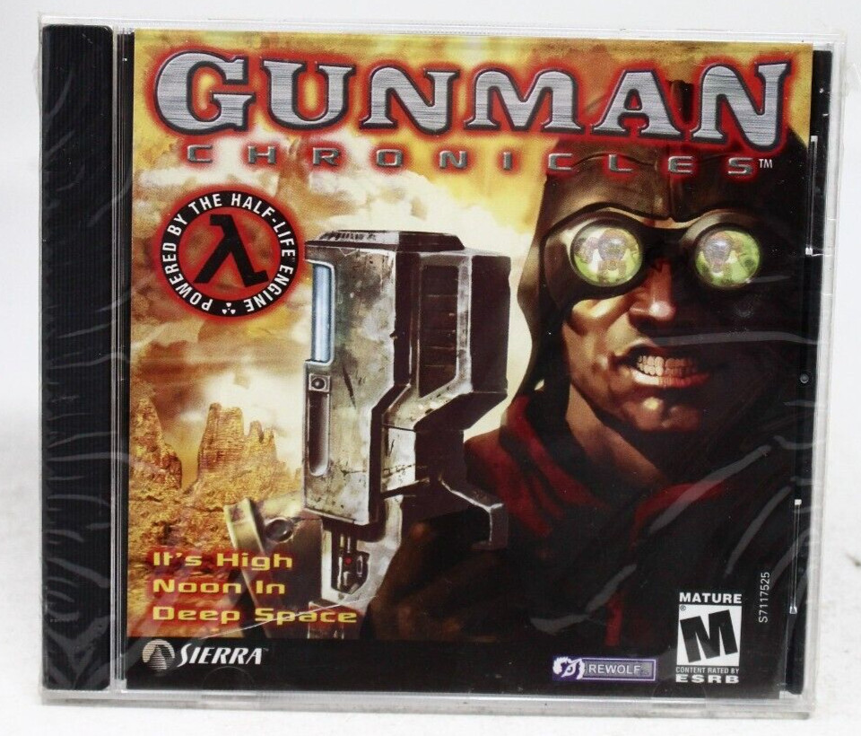 Gunman Chronicles (PC, 2000) It’s High Noon In Deep Space - New - See desc.