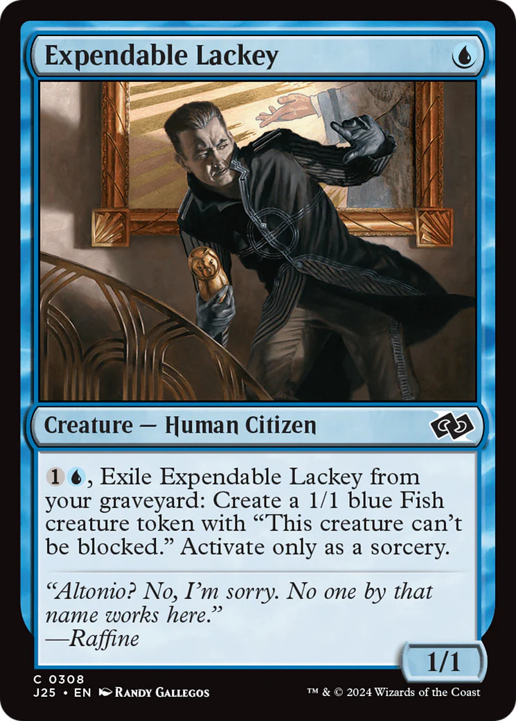 Expendable Lackey [Foundations Jumpstart] Magic MTG