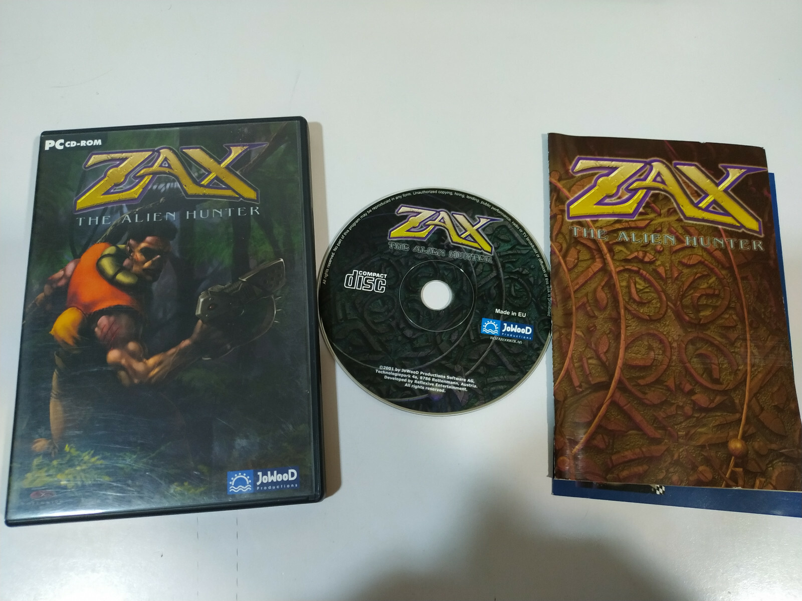 Zax The Alien Hunter - Computer Game PC CD-Rom Spain Edition