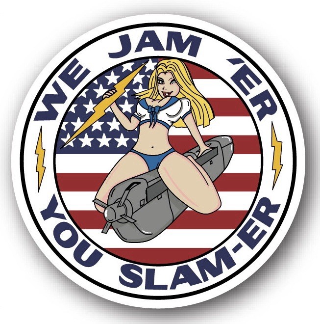 EA-18G Growler Morale sticker