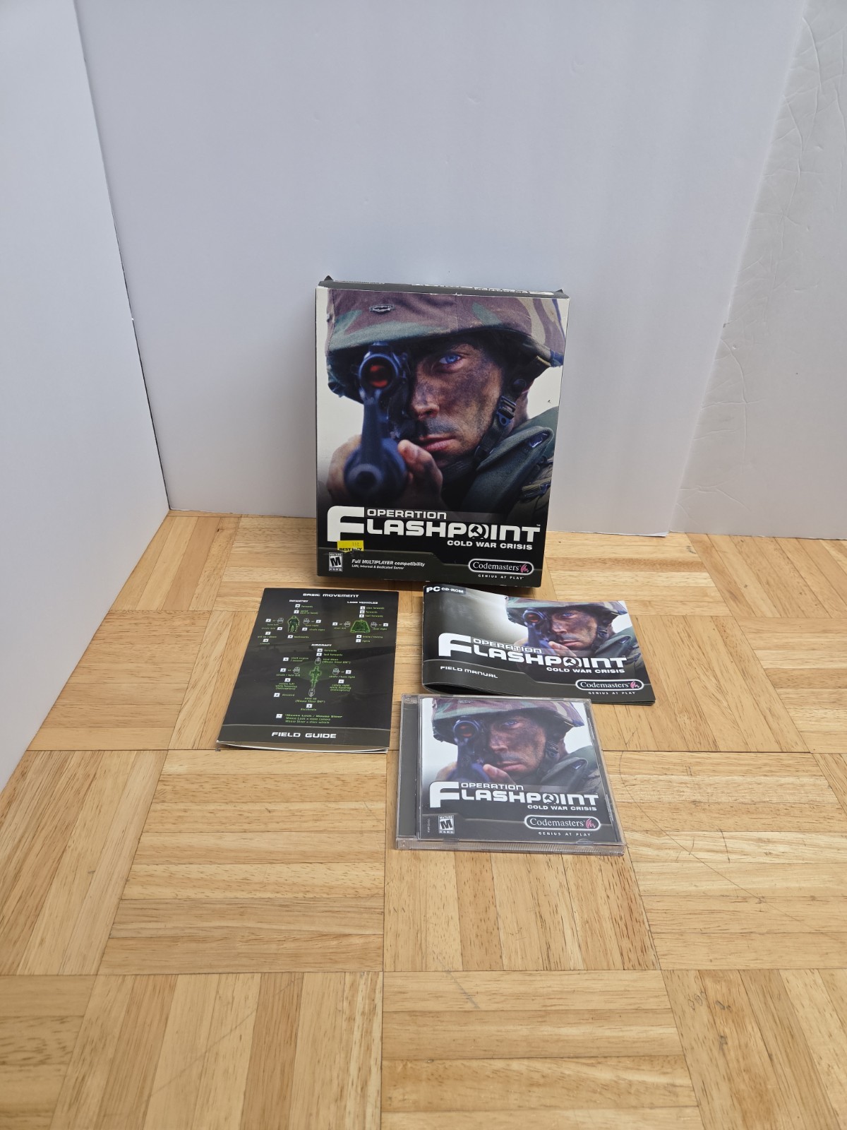 Operation Flashpoint Cold War Crisis Big Box PC CD-ROM Video Game / CIB