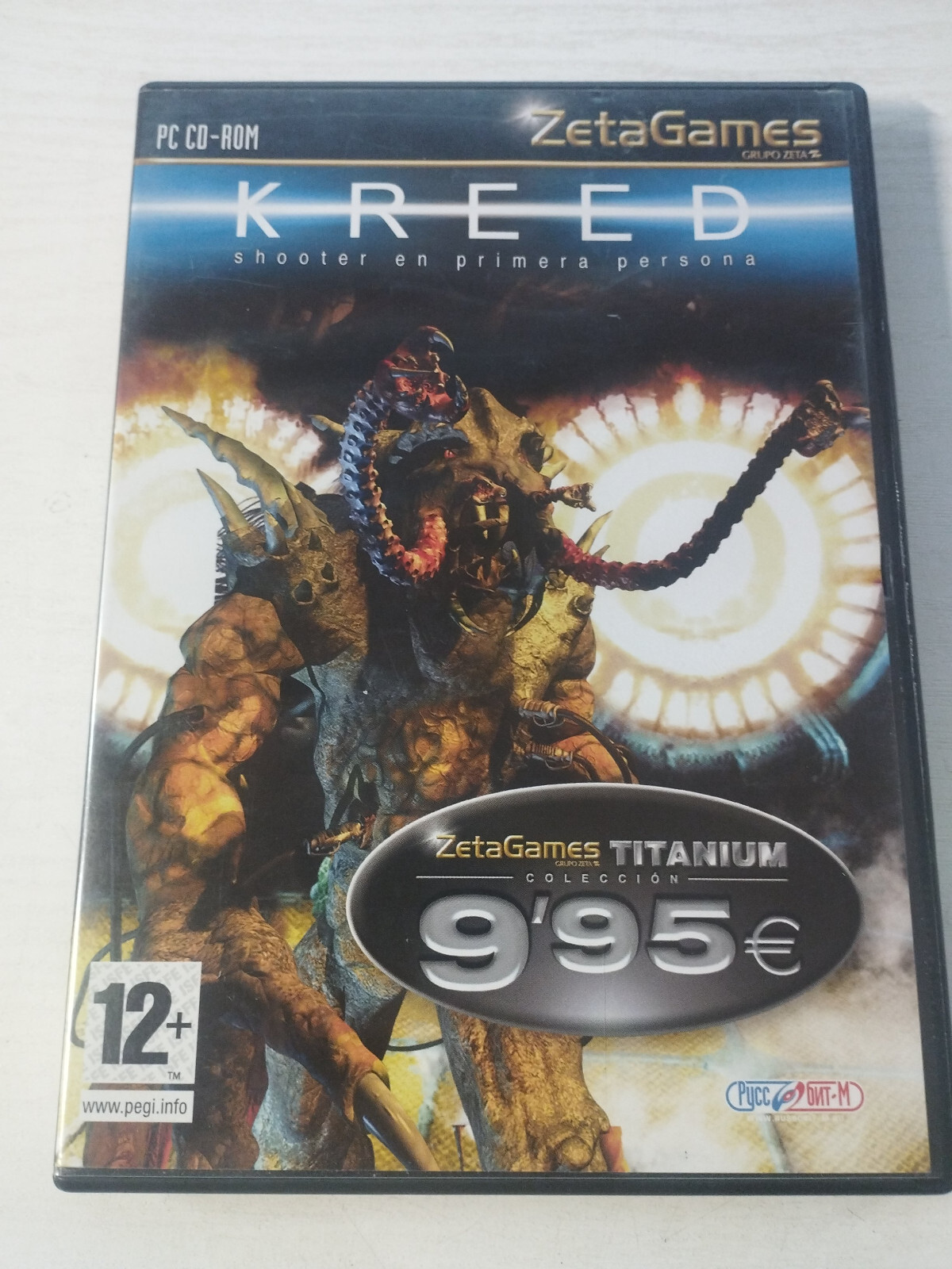 Kreed Shooter En Primera Persona Zeta Games - Juego Para PC CD-Rom Español