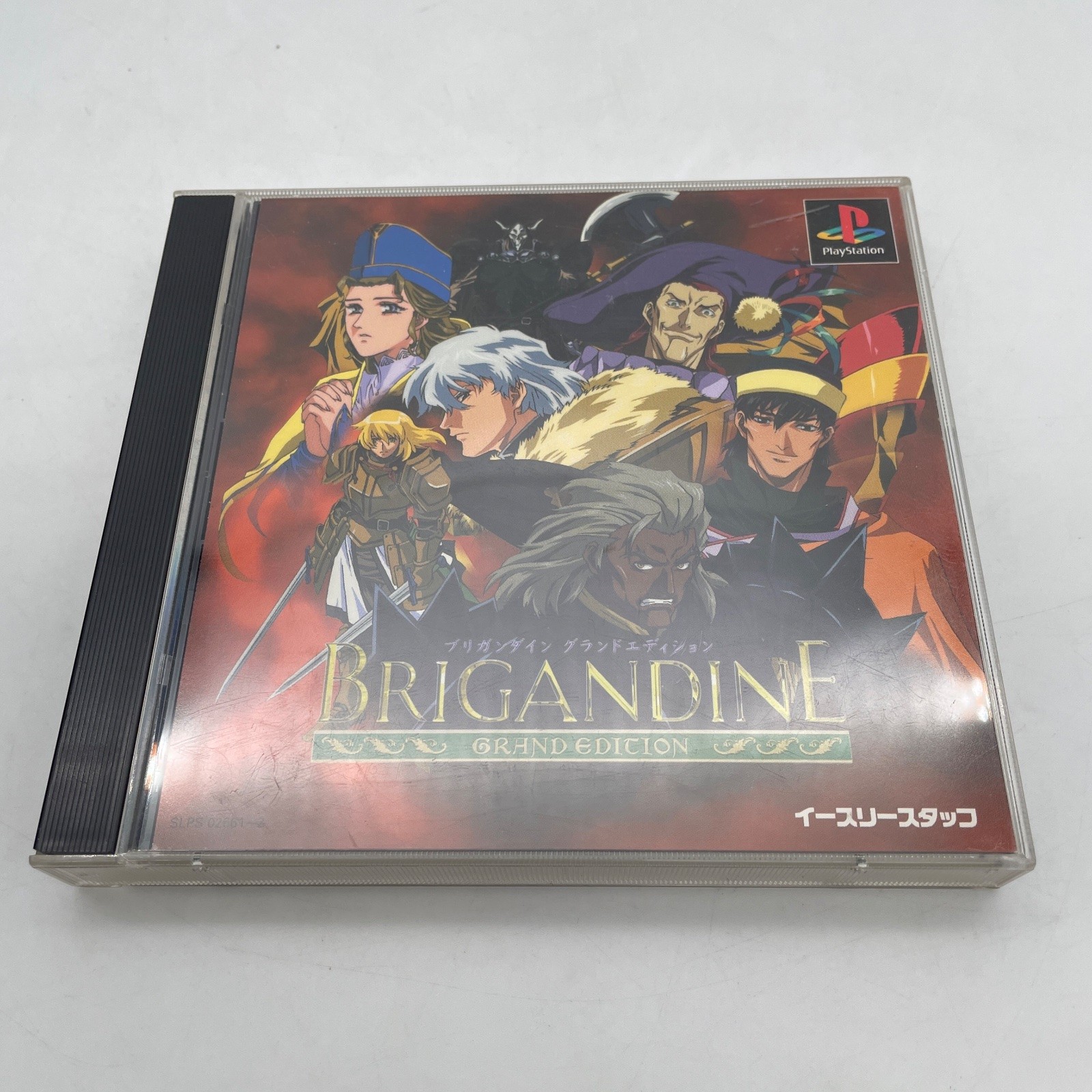 PS1 Brigandine Grand Edition PlayStation 1 Japan Import