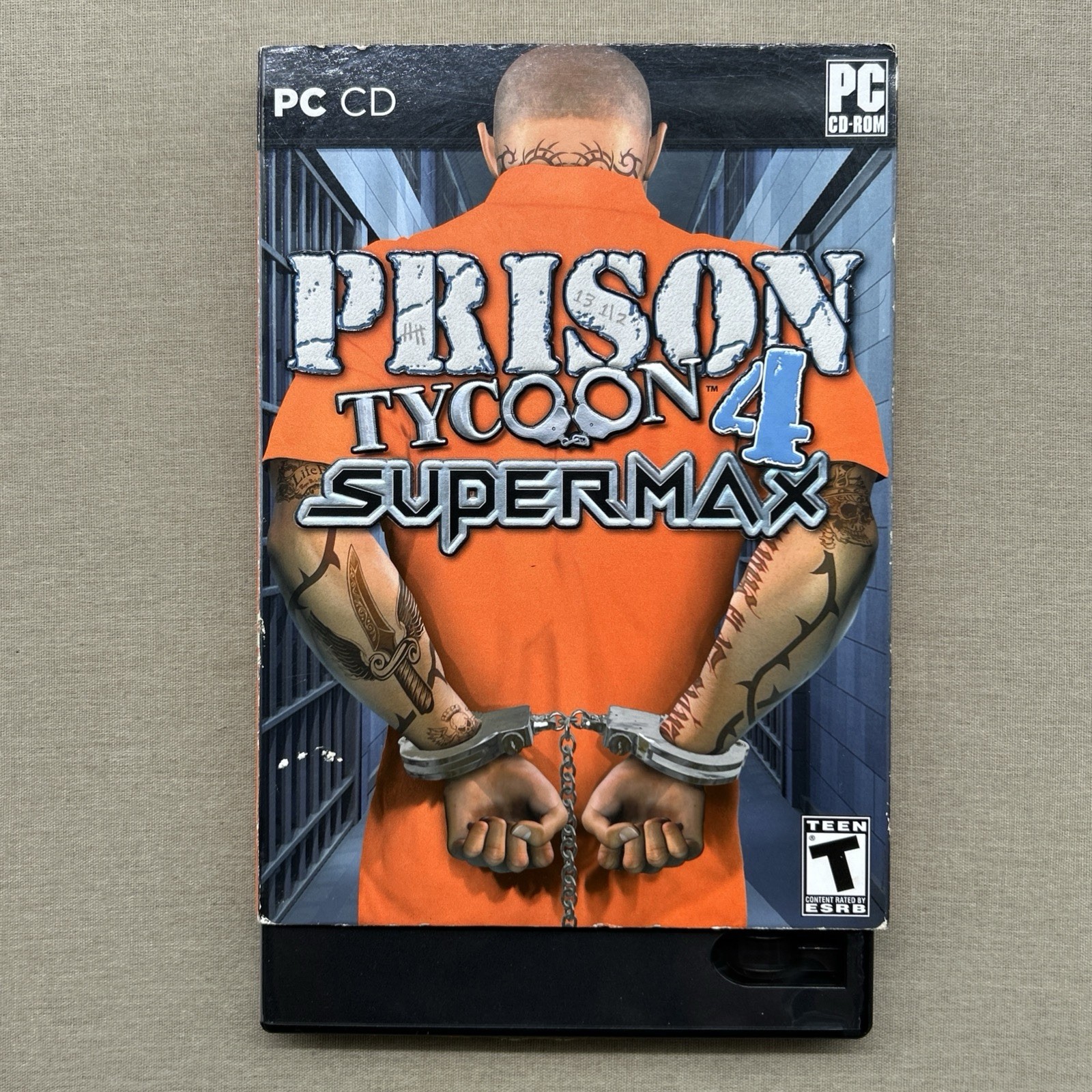 Prison Tycoon 4 Supermax (PC CD-ROM Windows XP/Vista 2008) Simulation Strategy