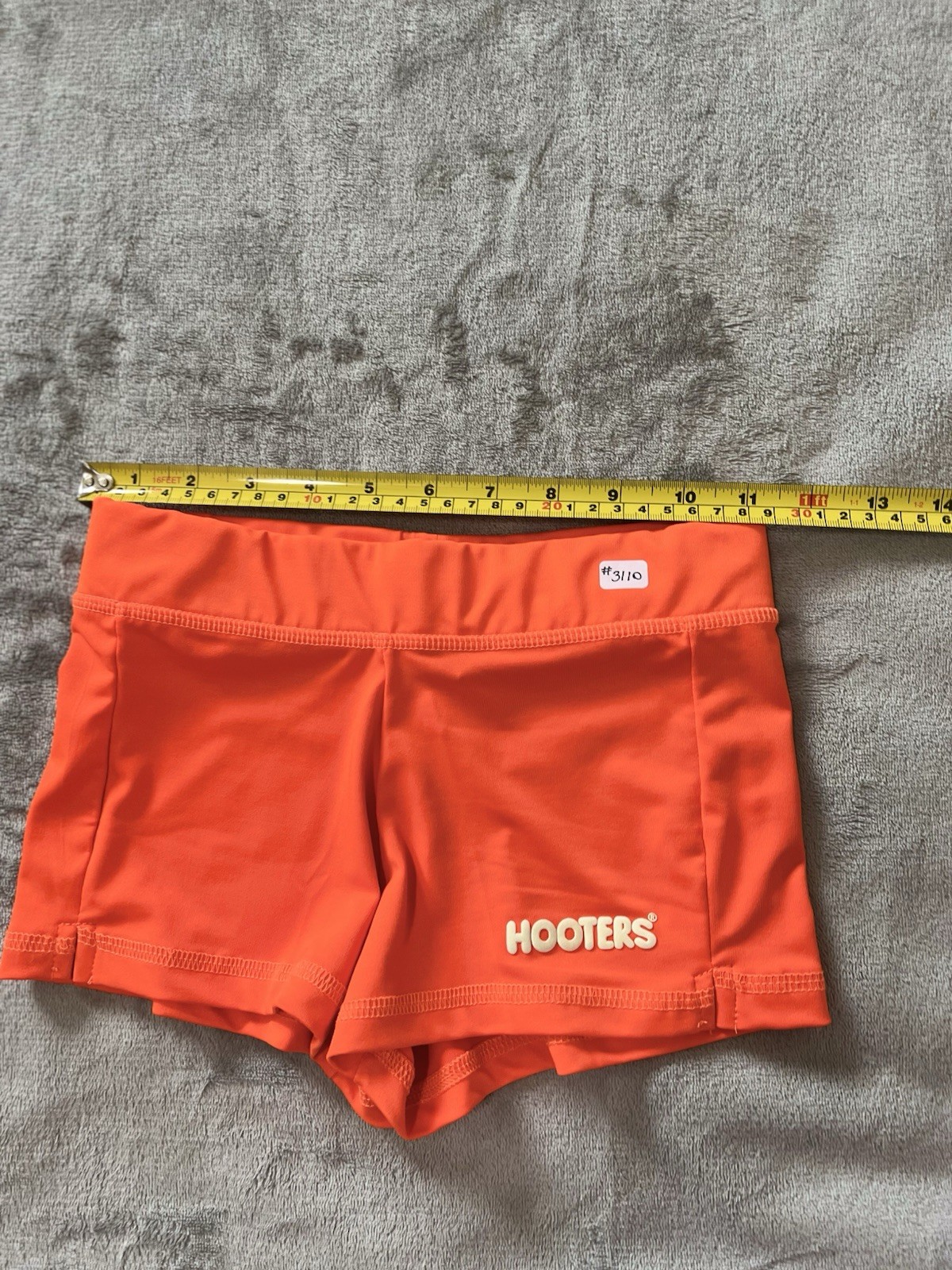 Official XXXS Hooters Girl Uniform Shorts Worn On Shift