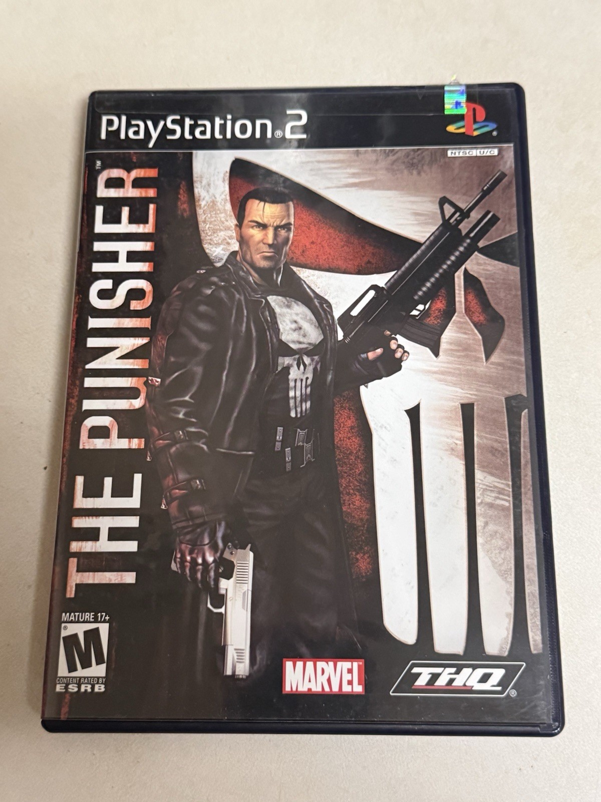 The Punisher (Sony PS2 PlayStation 2, 2005) No Manual MARVEL Tested & Working