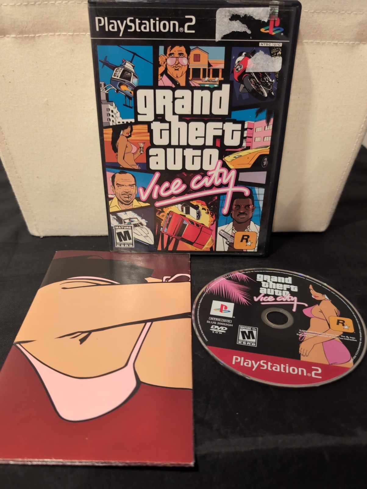 Grand Theft Auto: Vice City (Sony PlayStation 2) GTA PS2 
