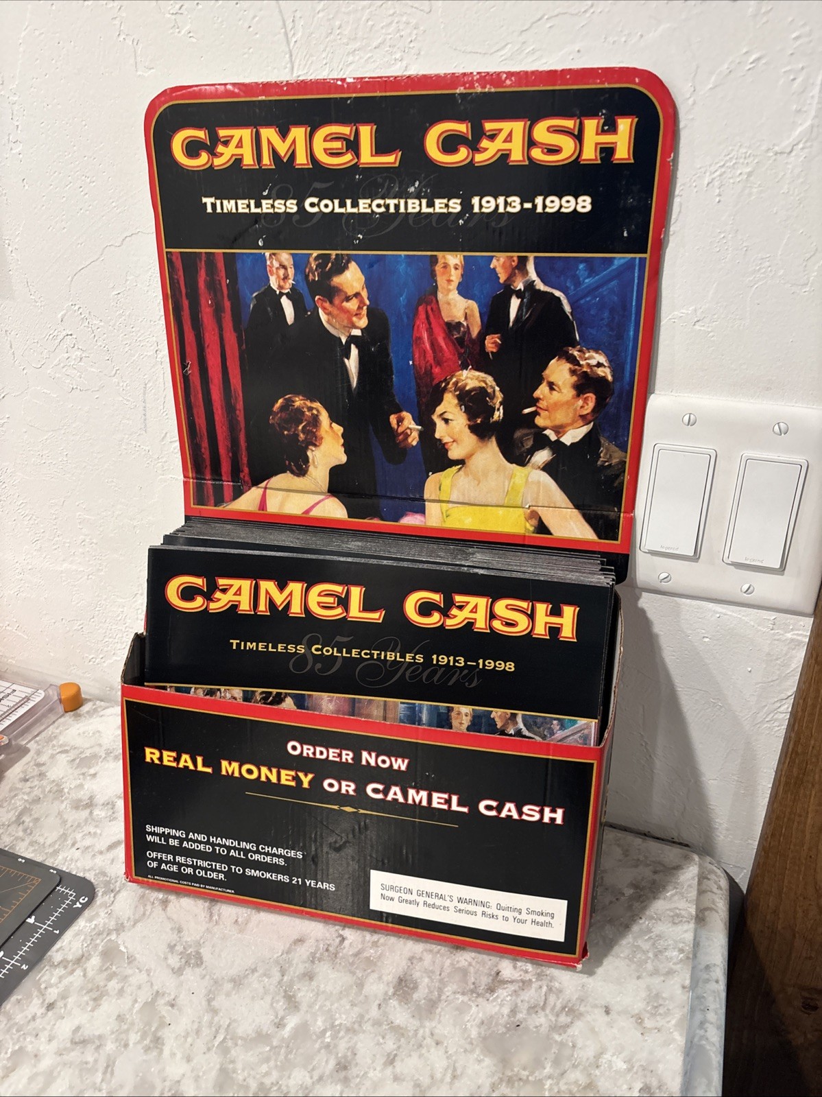 vintage 1998 Camel Cash \