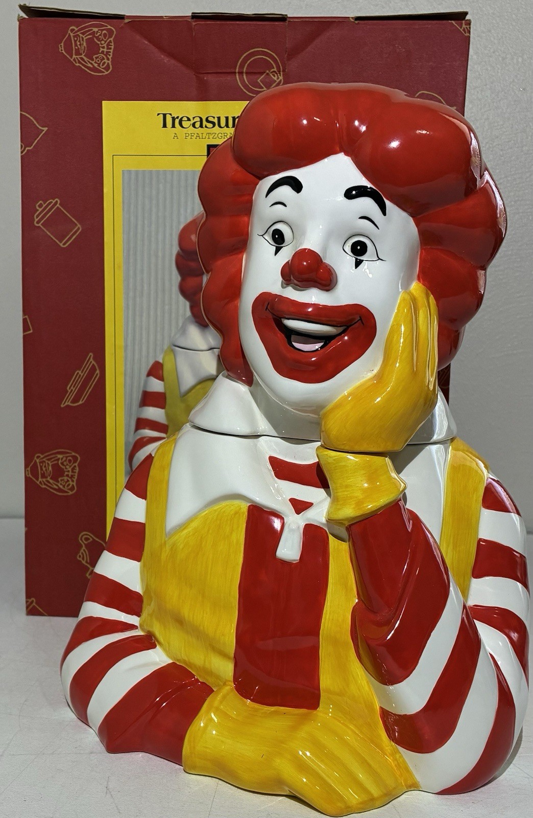 Charming Vintage 1997 Ronald McDonald Cookie Jar from McDonald's Corporation