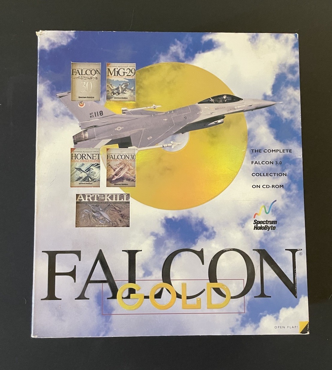 Spectrum HoloByte Falcon Gold 3.0 The Full Falcon 3.0 Collection On Cd ROM