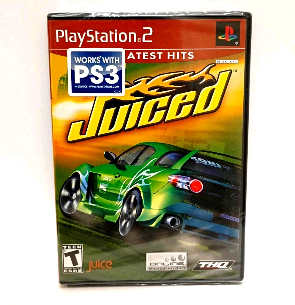 Juiced Greatest Hits (PlayStation 2) Brand New and Sealed