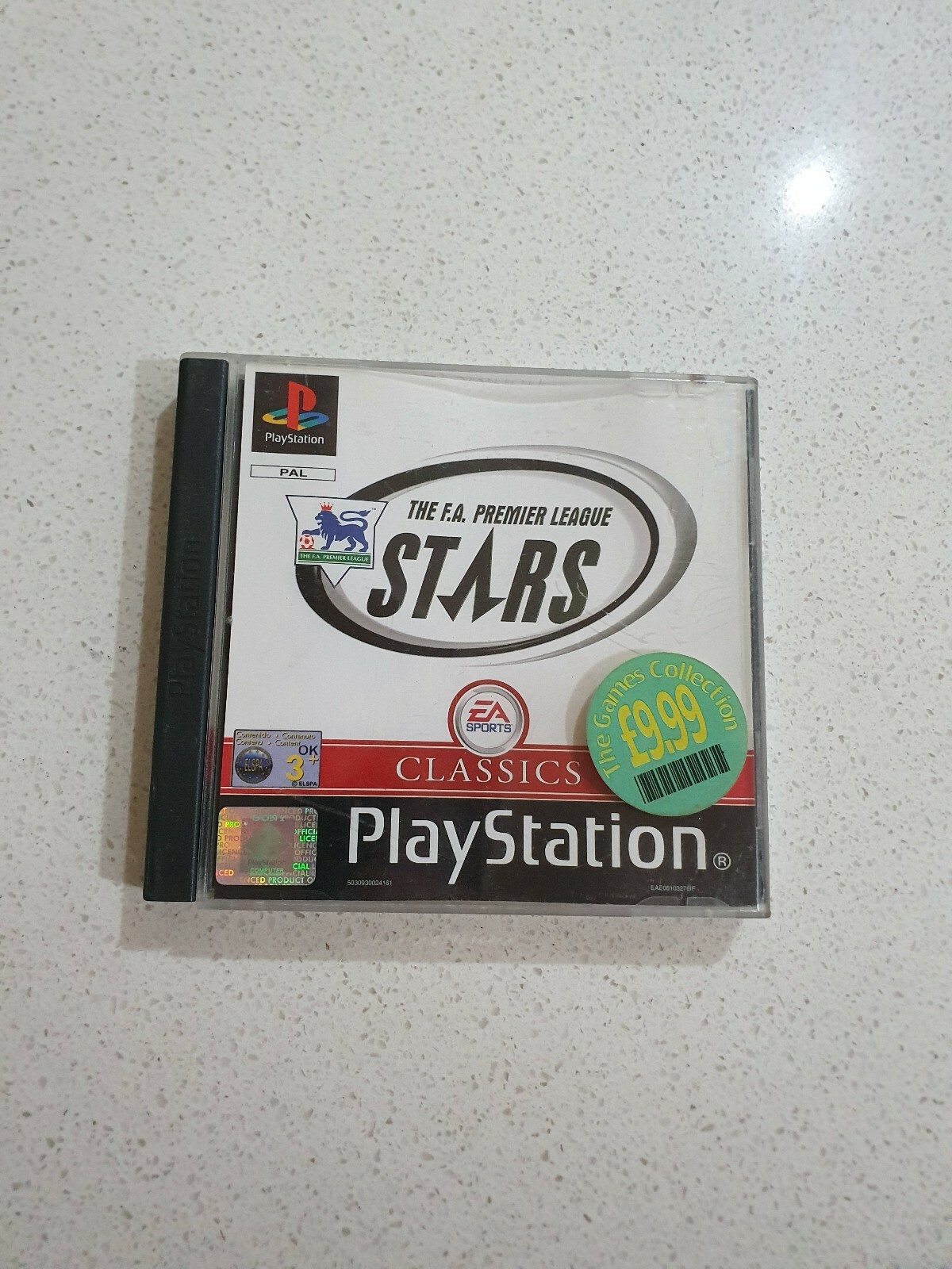 The F.A. premier league stars complete PS1 Sony PlayStation⭐OZ SELLER GET FAST