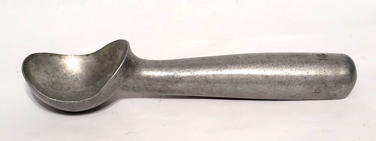 Vtg Aluminum #16 ALCOA  Nuroll Ice Cream Scoop - Toledo, Ohio