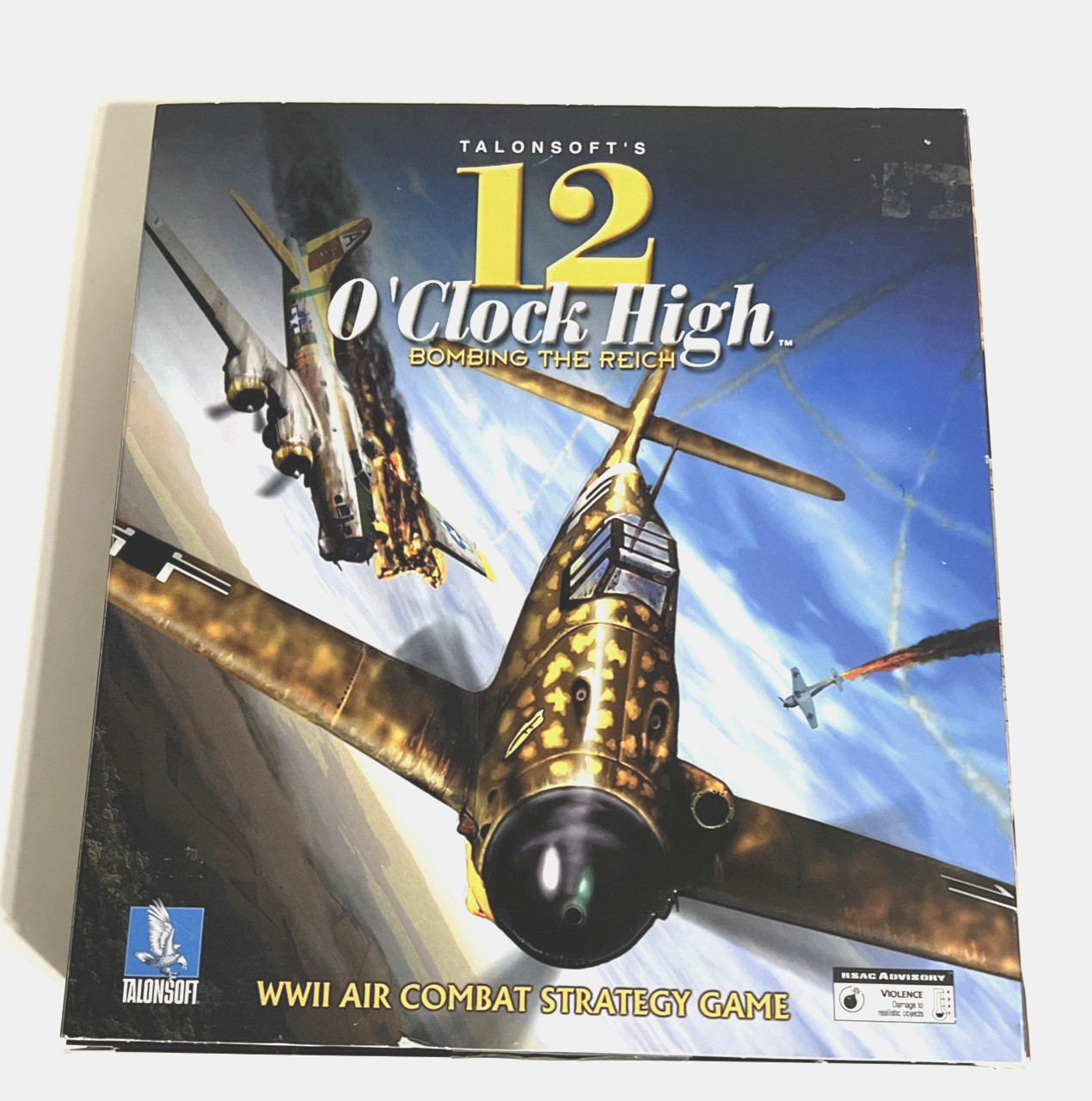12 O\'Clock High: Bombing the Reich. WWII Air Combat. Talonsoft PC.