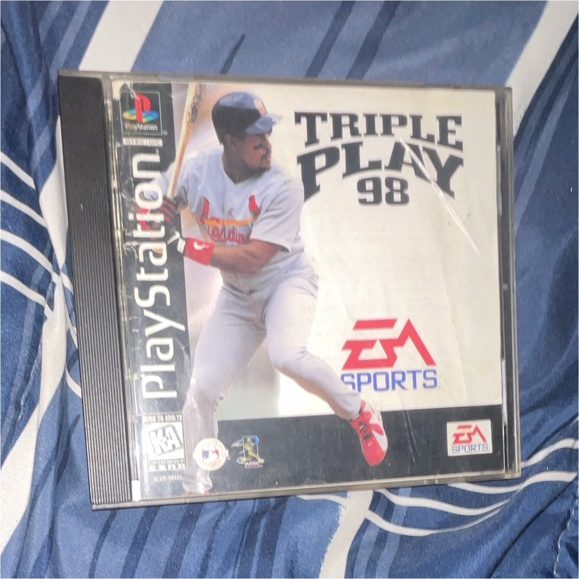 EA SPORTS Triple Play 98 Baseball Sony PlayStation 1 Complete with Case & Manual