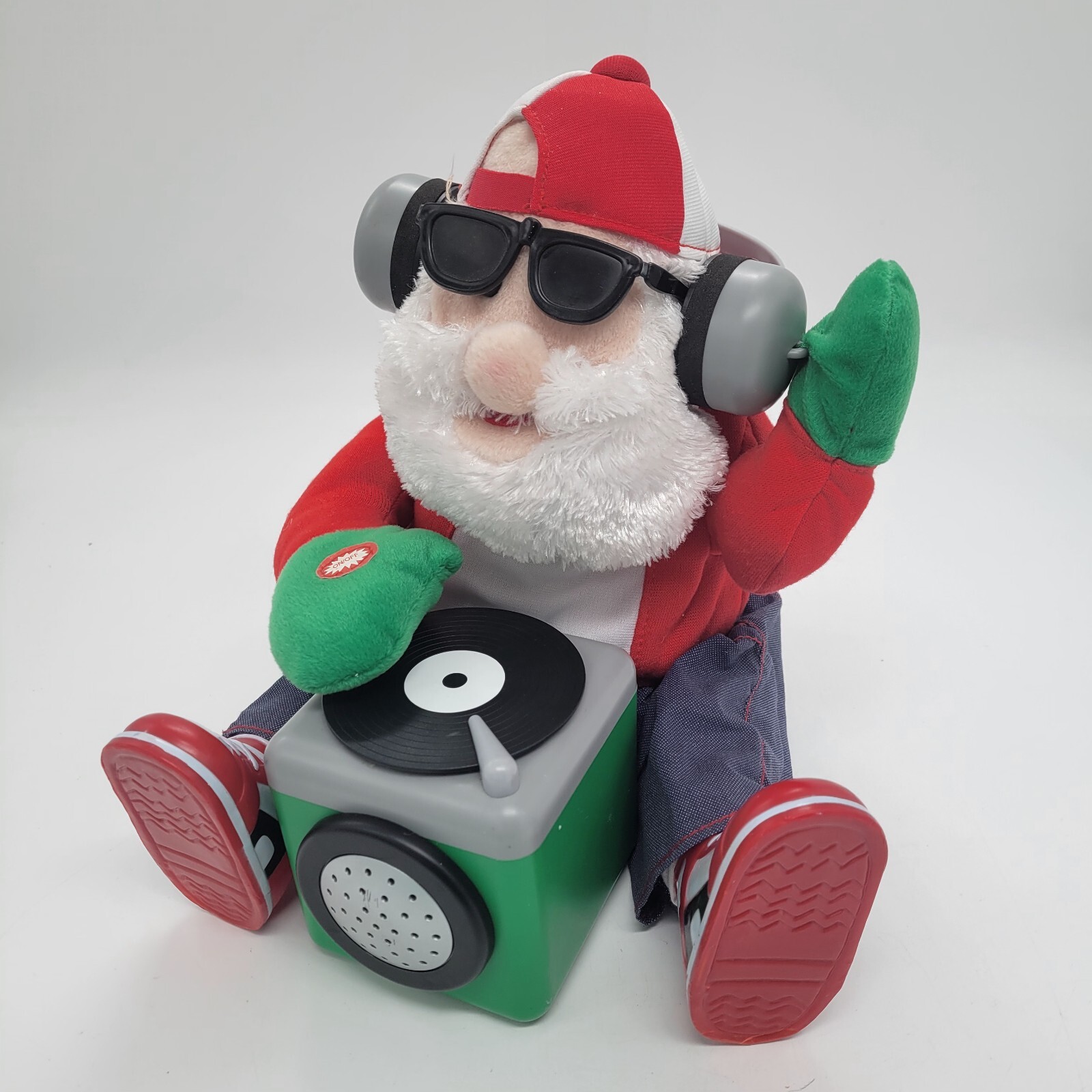 Rapping Animated Christmas Santa Dj Scratch & Groove Musical 2007 Jingle Bells