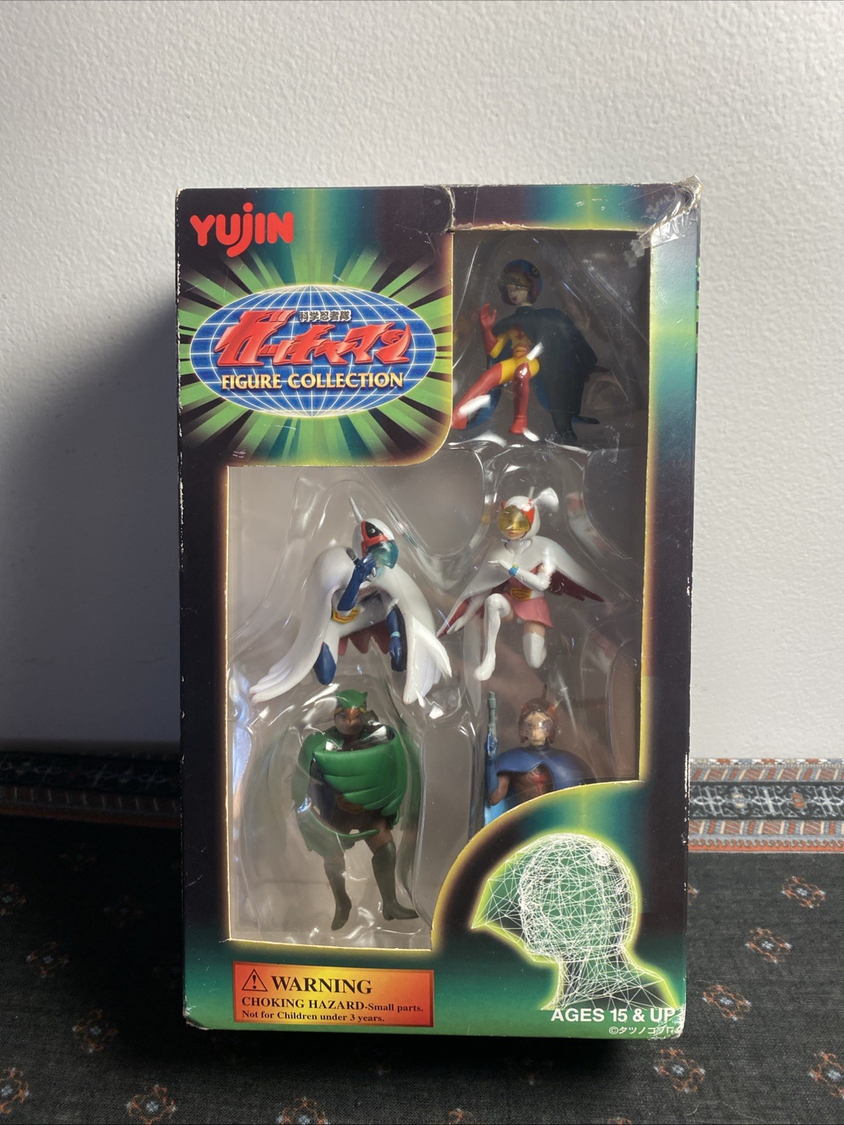 Yujin, Science Ninja Team, 1980, Gatchaman, Action Figurines, New