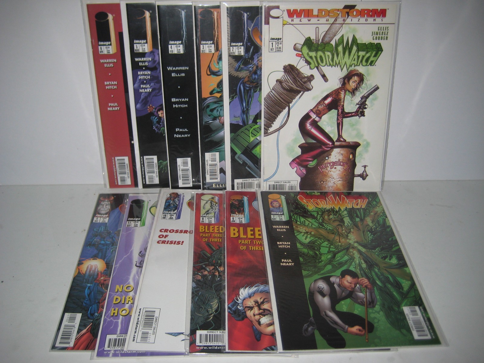 Stormwatch #1-11 (Full 1997 Image Series) Warren Ellis #4 1st Apollo Midnighter