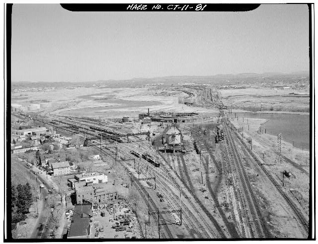 Photo:New Haven Connecticut 1900s New Haven RR East New Haven Shops Yards