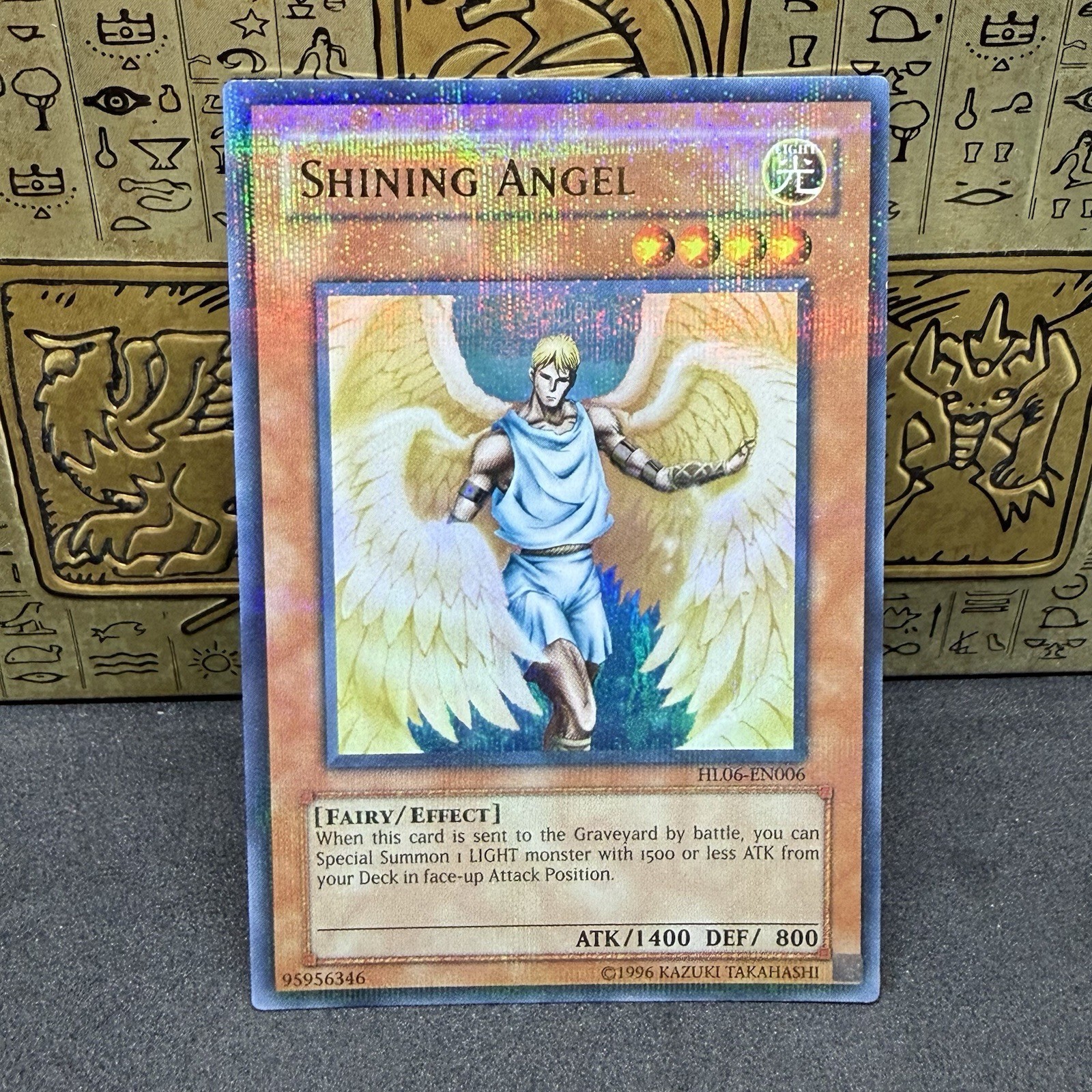Yugioh Shining Angel HL06-EN006 Parallel Ultra Rare NM