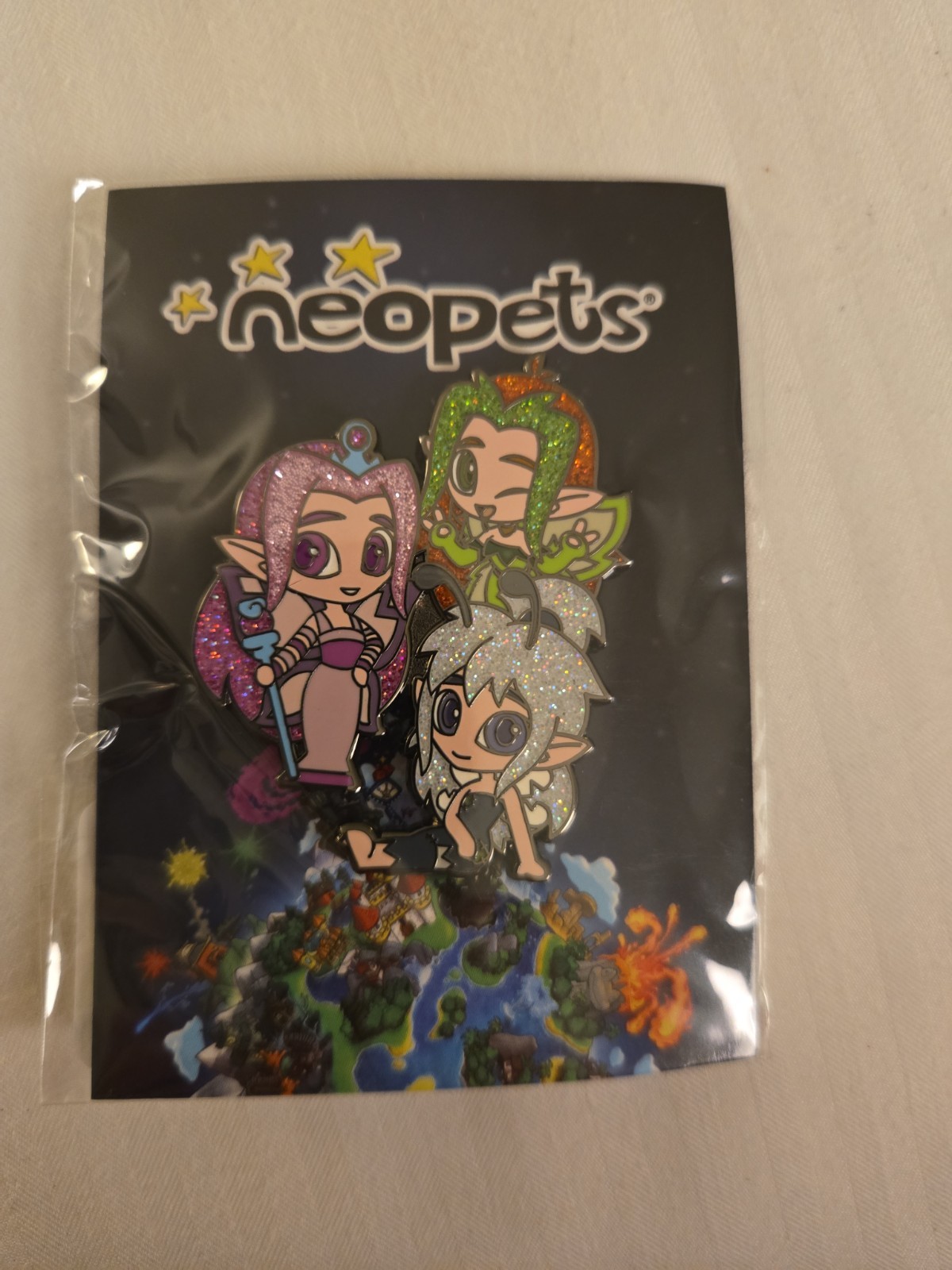 RARE SDCC 2026 SDCC WYP SDCC26 Faerie Trio Pin Neopets  WITH CODE