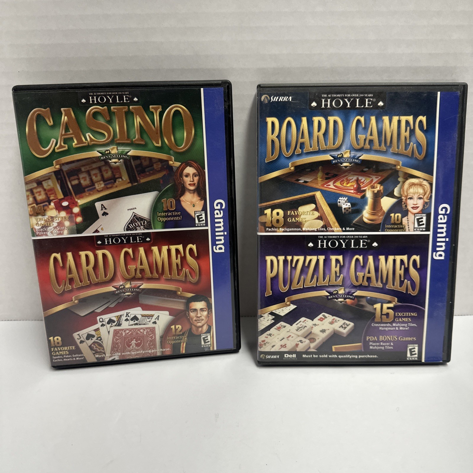 Hoyle Casino 14 Games Hoyle Card Games 70 Games PC CD+ Board & Puzzle Games PC