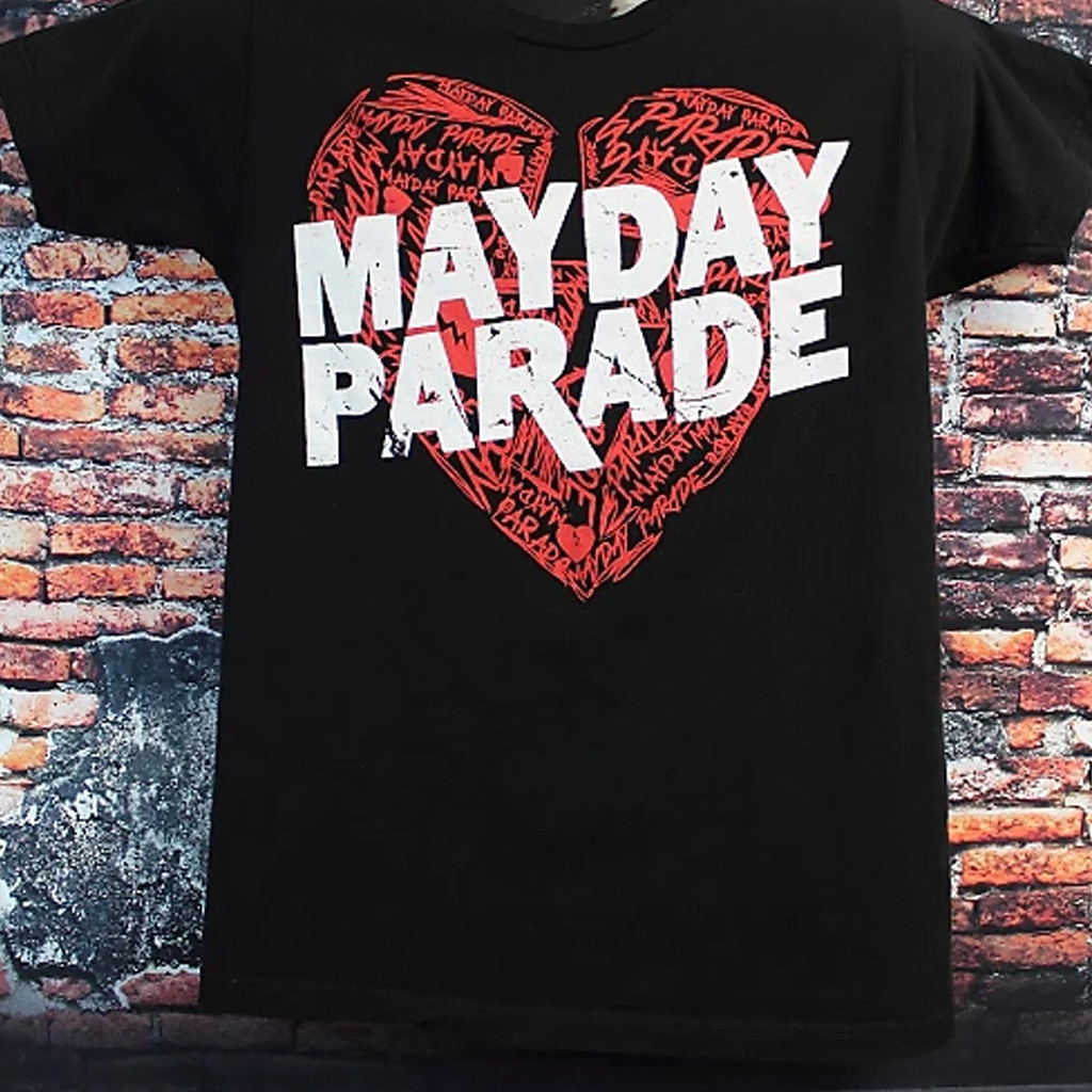Mayday Parade rock band black T-shirt short sleeve All sizes S to 5Xl XA153