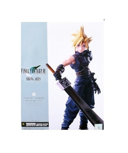 Final Fantasy VII Bring Arts Cloud Strife PVC Action Figure Square Enix NIB