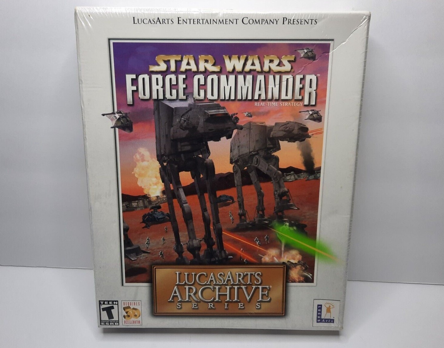 Star Wars Force Commander Original LucasArts PC Big Box Game - Win 1995/98