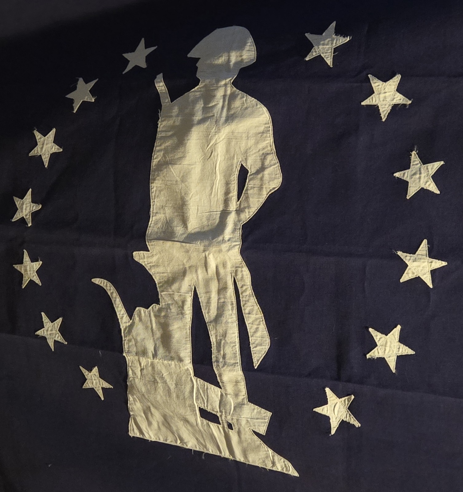 Minuteman World War II World War 2 WW2 Original Bond Flag 3\' X 5\' Bulldog USA 