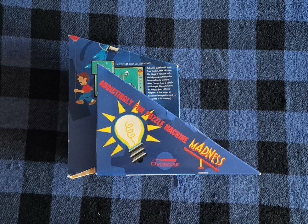 The Even More Incredible Machine - Origami - Big Box PC Game - RARE